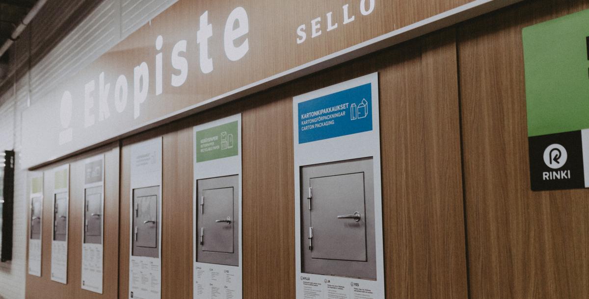 Sellon ekopiste ja kierrätys