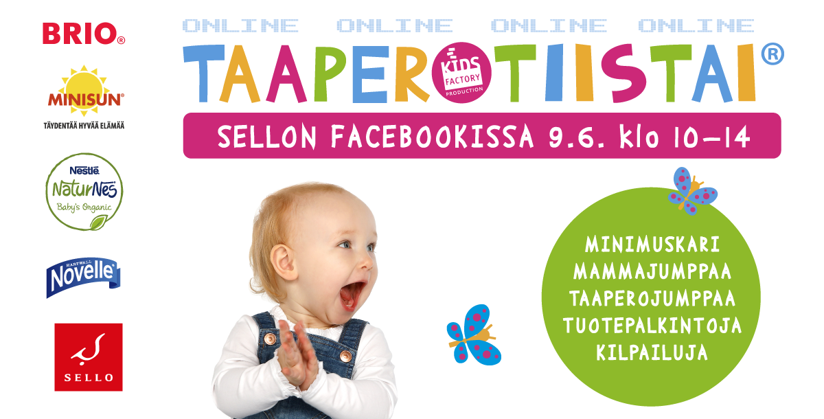 Taaperotiistai online 9.6. klo 10-14