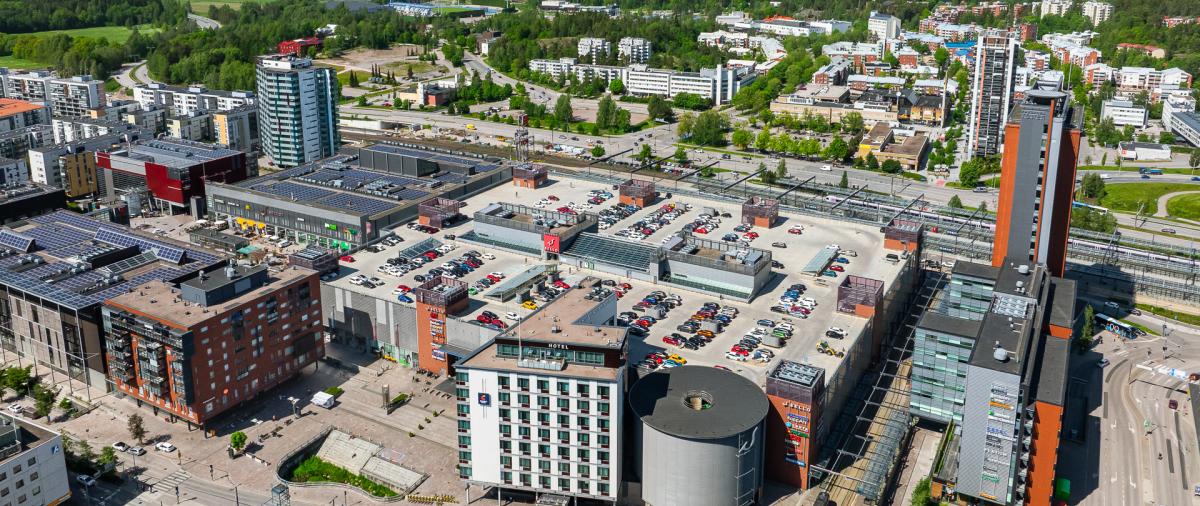 Kauppakeskus Sellon ulkokuva