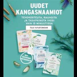 Sheet mask - hoitavat kangasnaamiot eri ihotyypeille18-21ml.