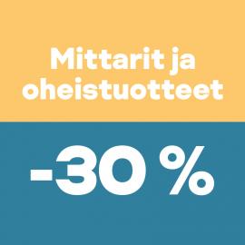 Mittarit -30%
