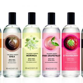 Body mist vartalosuihkeet 100ml. Herkulliset tuoksuvaihtoehdot.