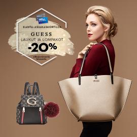 Guess laukut ja lompakot -20%
