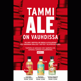 TAMMIALE ON TÄÄLLÄ - alkaen 26.12.2019!