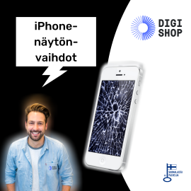 iPhone-näytönvaihdot huippuedullisesti