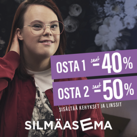 Silmälasit -40%/-50%