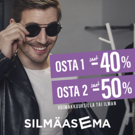 Aurinkolasit -40%/-50%