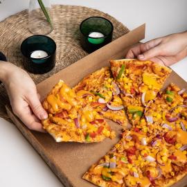Vegan Buffalo normaali 10,90€ ja iso 19,90€