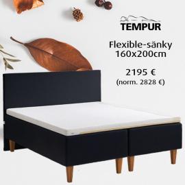 TEMPUR Flexible on kotimainen sänkymallisto, joka on suunniteltu täydentämään TEMPUR-materiaalin ainutlaatuisia ominaisuuksia.