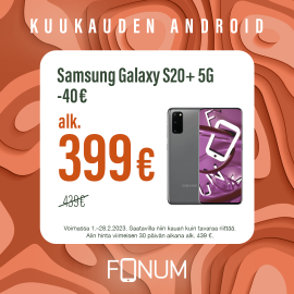 Kuukauden Android: Samsung Galaxy S20+ 5G