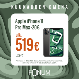 Kuukauden Omena: iPhone 11 Pro Max