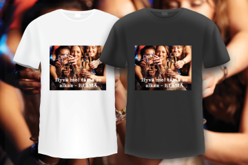 T-paita itselle ja kaverille