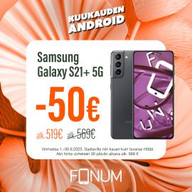 Kuukauden Android: Samsung Galaxy S21+ 5G
