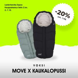 Lämpöpussi turvakaukaloon