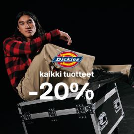 Kaikki Dickies-tuotteet -20%