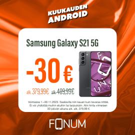 Kuukauden Android: Samsung Galaxy S21 5G