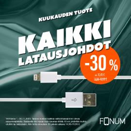 Kaikki latausjohdot