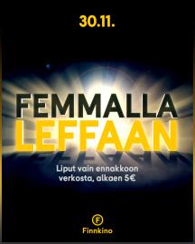 Femmalla leffaan. Liput alkaen 5€
