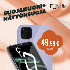 Suojakuori + näytönsuoja