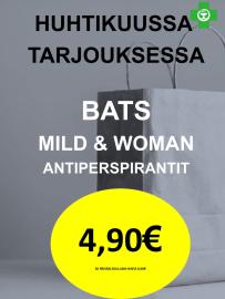 Bats deodorantit -liikahikoiluun