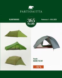 VAUDEN KAIKKI TELTAT -15%