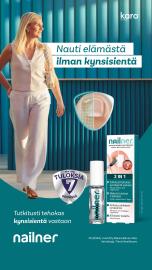 Kynsisienen hoitotuotteet.