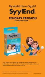 SyylEnd on tehokas itsehoitovalmiste käsien, jalkojen, kyynärpäiden ja polvien syylien poistoon.