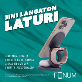 3in1 langaton laturi