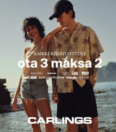 Kaikki kesätuotteet ota 3 maksa 2!