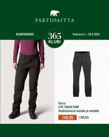 TIERRA LITE TRACK PANT 149,95€