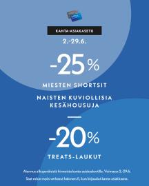KANTA-ASIAKASETU KESÄKUU 2-29.6