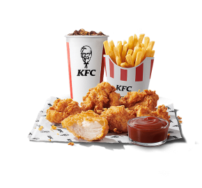 Nuggets 6kpl M-ateria + 1 dippi