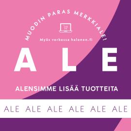 Alensimme lisää 