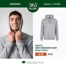 Frilufts OMAUI EMBROIDERED HOODY huppari miehille 49,95