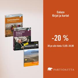 Calazo kirjat ja kartat -20%