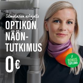Näöntutkimus 0 €