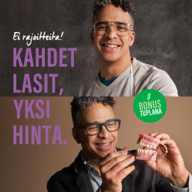 kahdet lasit, yksi hinta