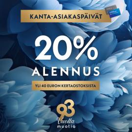  KANTA-ASIAKASPÄIVÄT HALONEN SYNTTÄRIT 10.-17.9.2025
