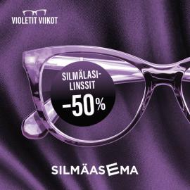 Silmälasilinssit –50 %