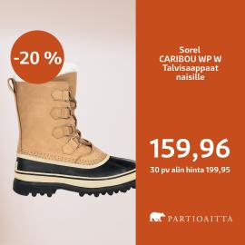 Sorel CARIBOU WP W talvisaappaat naisille 159,96€
