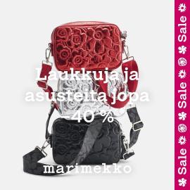 Laukkuja ja asusteita jopa –40 %
