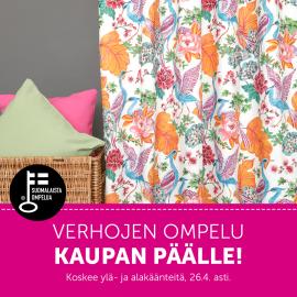 Verhojen ompelu kaupan päälle