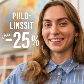 Piilolinssit jopa -25 %