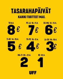 Tasarahapäivät UFF:lla