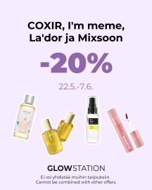 COXIR, I'm meme, La'dor ja Mixsoon tarjouksessa GlowStationilla