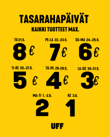 Tasarahapäivät UFF:lla