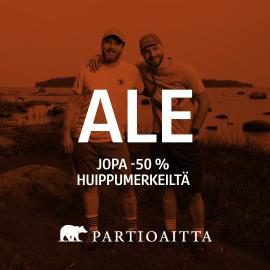 Partioaitta Ale jopa -50%