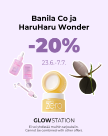 Banila Co ja HaruHaru Wonder tarjous GlowStationilla