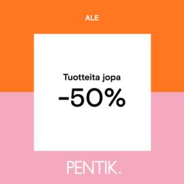 Tuotteita jopa -50 %