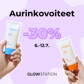 Korealaiset aurinkovoiteet -30% GlowStationilla 12.7. asti